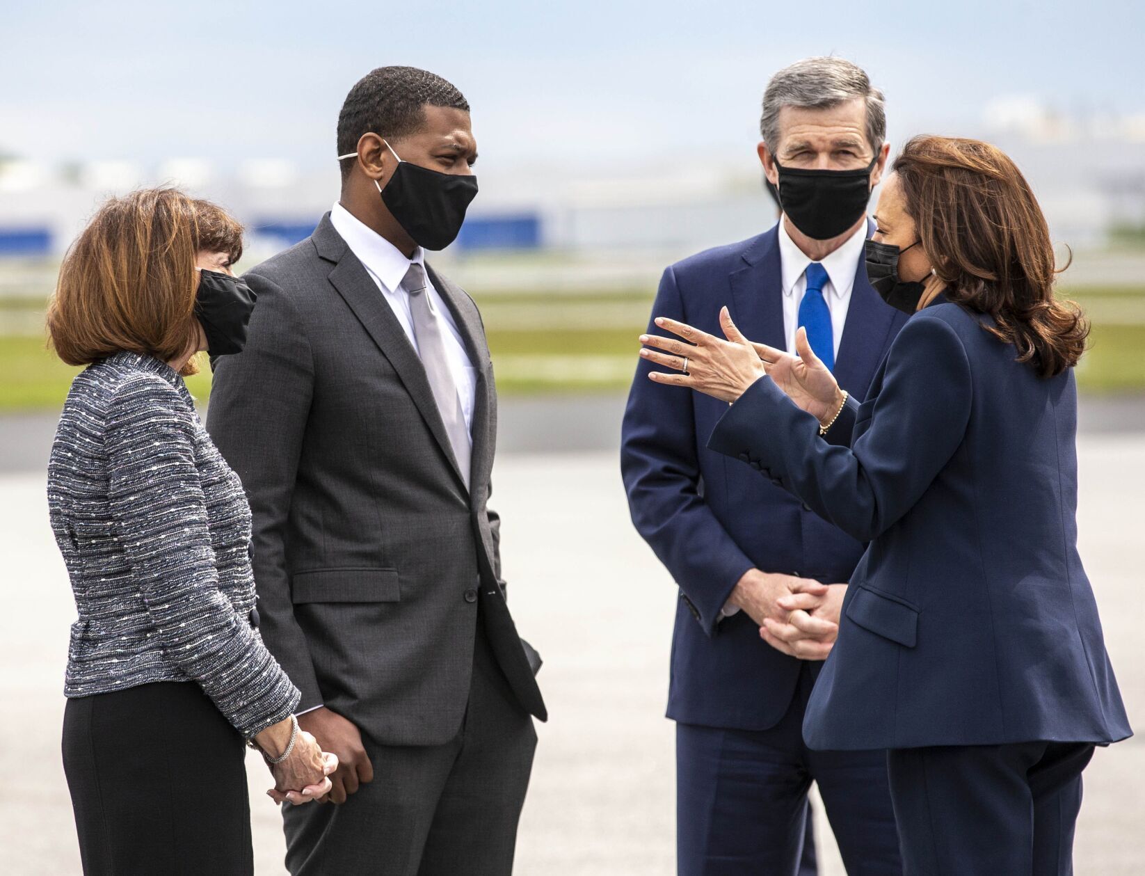 Harris Visit